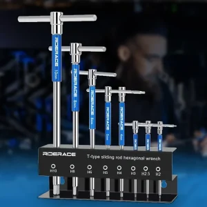 Steel T-Handle Allenkeyset for Bicycles